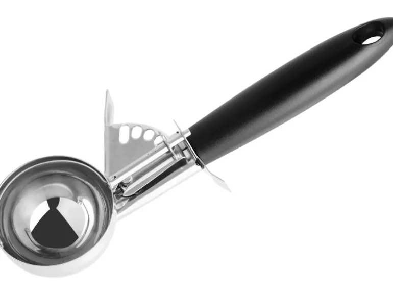 Fackelmann Eisportionierer Ø 5 cm Schwarz-Silber