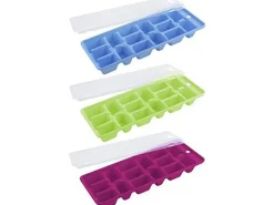 Fackelmann Eiswüfelformer mit Deckel