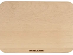 Fackelmann Essbrett Fair klein 15 cm x 21 cm Buche