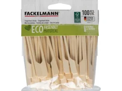 Fackelmann Fingerfood-Sticks Fair 9 cm Bambus 100 Stück FSC®