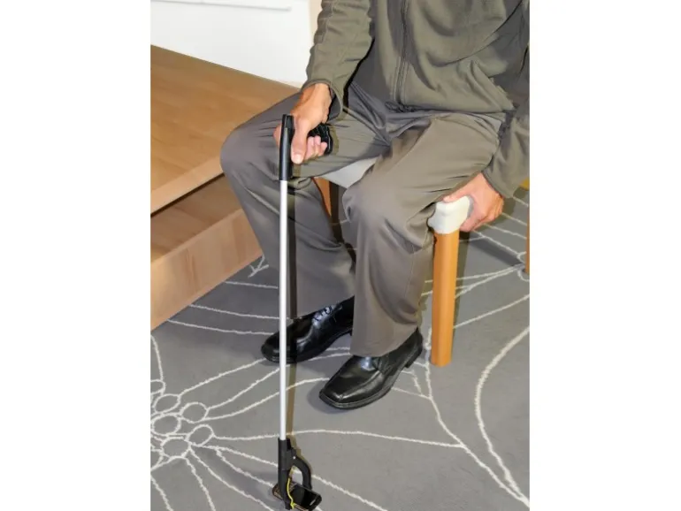 Fackelmann Greifhilfe 76 cm Schwarz/Silber