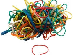 Fackelmann Gummiringe 150 Stück Bunt-Mix