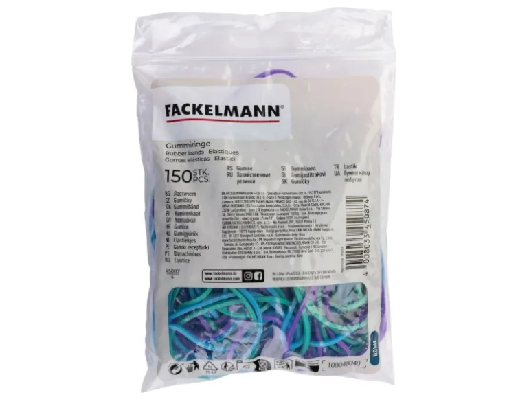Fackelmann Gummiringe 150 Stück