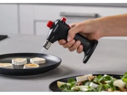 Fackelmann Küchengasbrenner Unbefüllt Schwarz