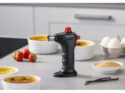 Fackelmann Küchengasbrenner Unbefüllt Schwarz