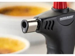 Fackelmann Küchengasbrenner Unbefüllt Schwarz