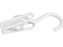 Fackelmann Klammerhaken für Wäsche Weiß-Blau