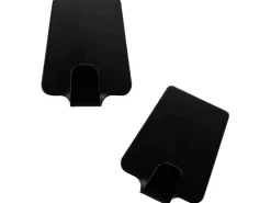 Fackelmann Klebehaken Trapez 4 cm Schwarz