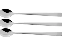 Fackelmann Langstiellöffel 3er-Set 19 cm Edelstahl