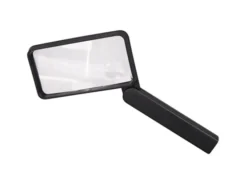 Fackelmann Lupe 2-/3-fache vergrößerung Faltbar 11 cm x 8 cm Schwarz
