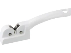 Fackelmann Messerschärfer Arcadalina Weiß/Silber