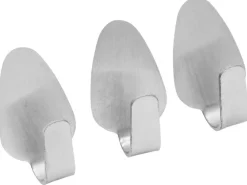 Fackelmann Ovalklebehaken 3 Stück