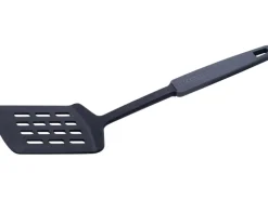 Fackelmann Pfannenwender Statement 2K mit Schlitzen 31 cm Schwarz-Dunkelgrau