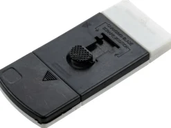 Fackelmann Reinigungsschaber 3-teilig 10 cm x 4,5 cm Weiß-Schwarz