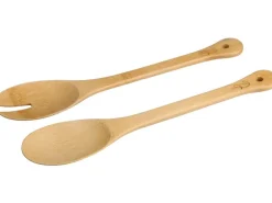 Fackelmann Salatbesteck Bambus Tropical 2-teilig