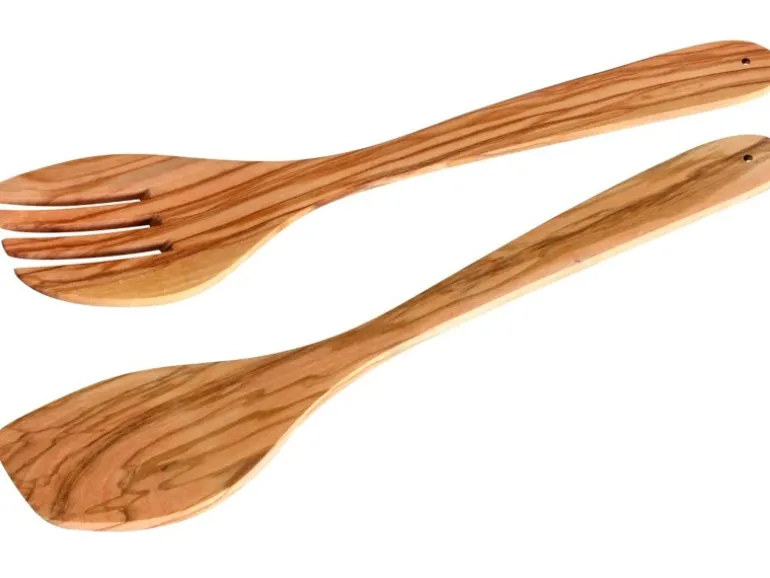 Fackelmann Salatbesteck Olive 30 cm