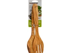 Fackelmann Salatbesteck Olive 30 cm