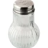 Fackelmann Salzstreuer Rubin Glas 50 ml Transparent