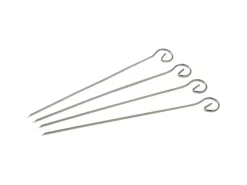 Fackelmann Schaschlikspieße Inox 21 cm 4 Stück