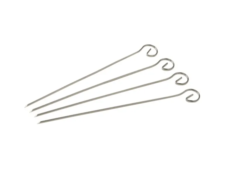 Fackelmann Schaschlikspieße Inox 21 cm 4 Stück