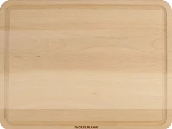 Fackelmann Schneidbrett Fair 30 cm x 23 cm Buche