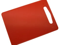 Fackelmann Schneidbrett Kunststoff 34 cm x 24 cm Rot