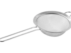 Fackelmann Sieb Edelstahl Ø 10 cm Silber