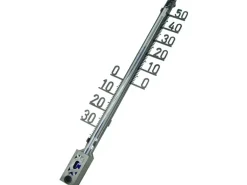 Fackelmann Thermometer 16 cm Schwarz