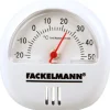 Fackelmann Thermometer mit Magnet 6 cm Weiß