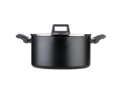 Fackelmann Topf mit Deckel Statement 24 cm Keramik