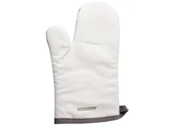 Fackelmann Topfhandschuh Baumwolle ca. 28 cm x 18 cm Weiß