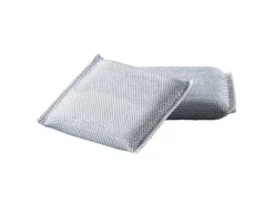 Fackelmann Topf-/Pfannenkissen-Set Kratzfrei 2-teilig Silber