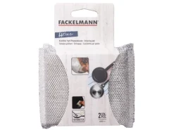 Fackelmann Topf-/Pfannenkissen-Set Kratzfrei 2-teilig Silber