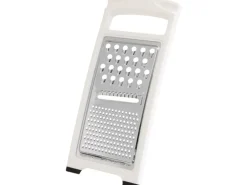 Fackelmann Universalreibe Arcadalina 27,5 cm x 11,5 cm Weiß-Silber