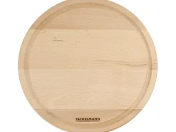 Fackelmann Vesperbrett Fair rund Ø 24 cm Buche