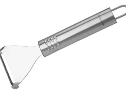 Fackelmann Ziehschäler Edelstahl 17,5 cm Silber