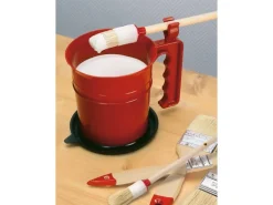 Farbtopf inkl. 5 Pinsel