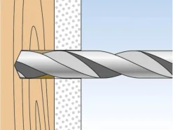 Fischer Kippdübel Duotec 10 S PH mit Panhead Schraube je 2 Stück