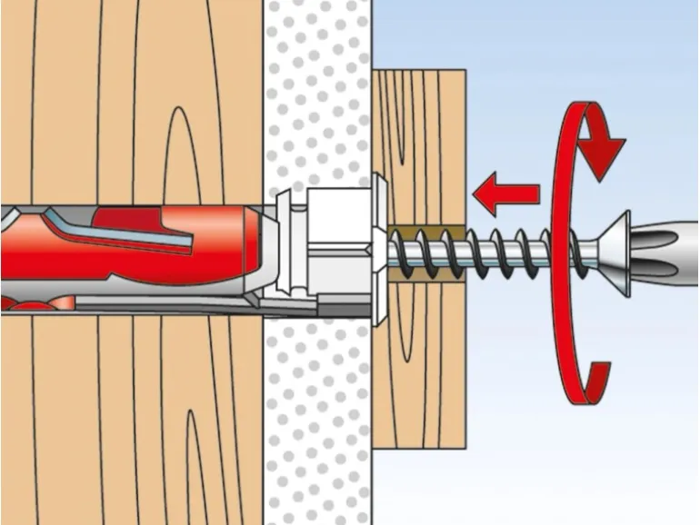 Fischer Kippdübel Duotec 10 S PH mit Panhead Schraube je 2 Stück