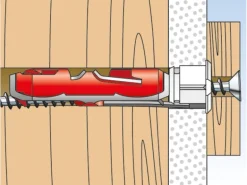 Fischer Kippdübel Duotec 10 S PH mit Panhead Schraube je 2 Stück
