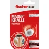 Fischer Magnetkralle 4 Stück