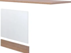 Flex-Well Classic Geschirrspüler-Paket teilintegriert Florida Weiß-Sonoma Eiche