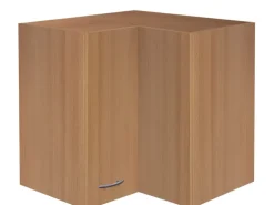 Flex-Well Classic Küchen-Eck-Hängeschrank Nano 60 cm x 60 cm Buche