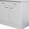 Flex-Well Classic Küchen-Unterschrank Wito 100 cm Weiß