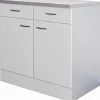 Flex-Well Classic Küchen-Unterschrank Wito 80 cm Weiß