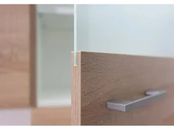 Flex-Well Classic Küchenzeile Florida 310 cm Weiß - Sonoma Eiche