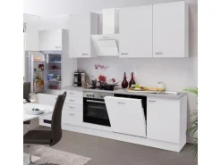 Flex-Well Classic Küchenzeile Wito 280 cm Weiß