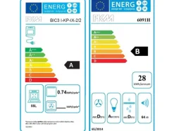 Flex-Well Classic Küchenzeile Florida 210 cm Sonoma Eiche-Weiß-Sonoma Eiche