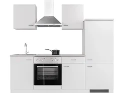 Flex-Well Classic Küchenzeile Wito 220 cm Weiß