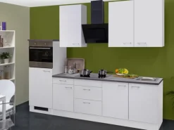 Flex-Well Classic Küchenzeile Lucca 270 cm Weiß